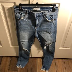 Abercrombie & Fitch high rise super skinny ankle! Size 30(10R)